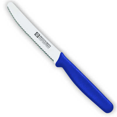 Eicker Frühstücksmesser Manager schneidet Pizza – präzise Portionierung