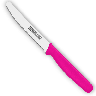 Eicker Frühstücksmesser Manager schneidet Pizza – präzise Portionierung