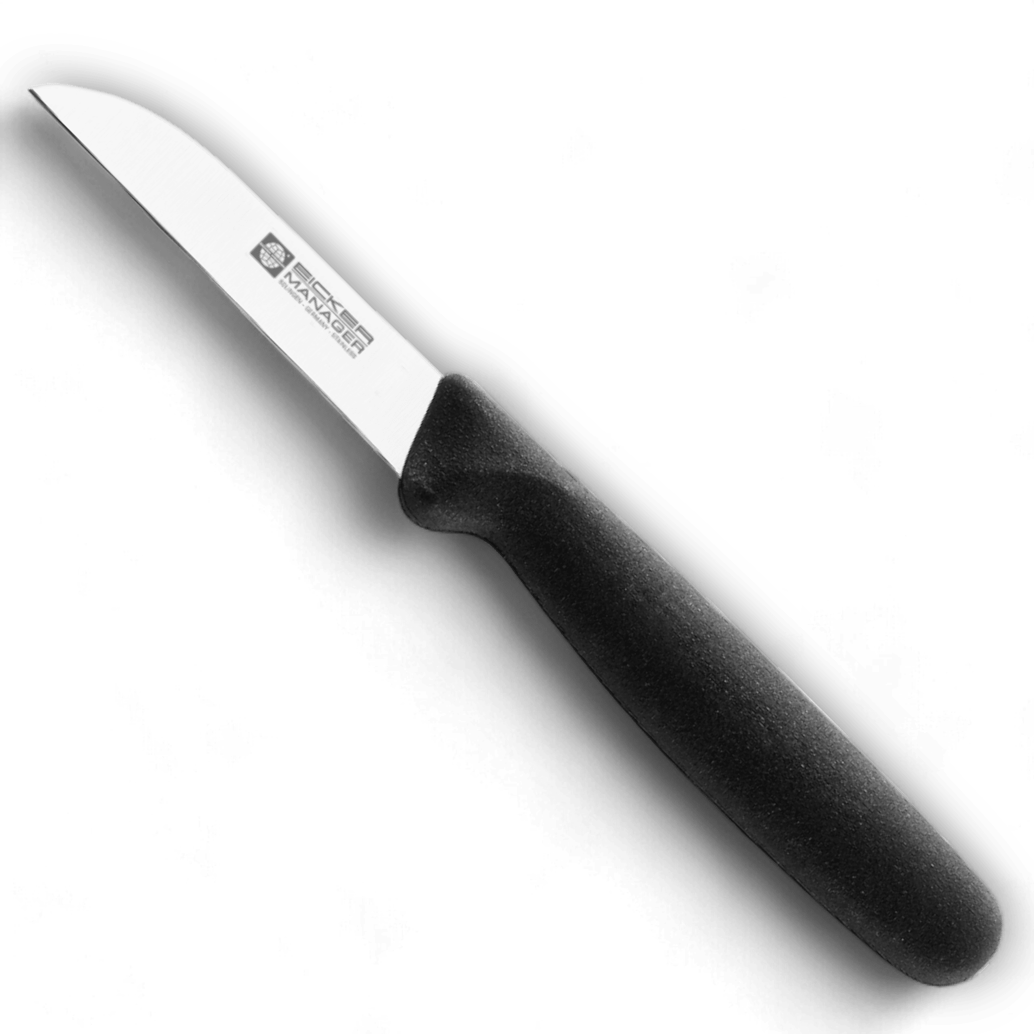 Eicker Manager-Messer auf Schneidbrett – rostfrei & spülmaschinenfest
