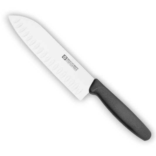 EICKER MANAGER Santoku Messer mit Kullen