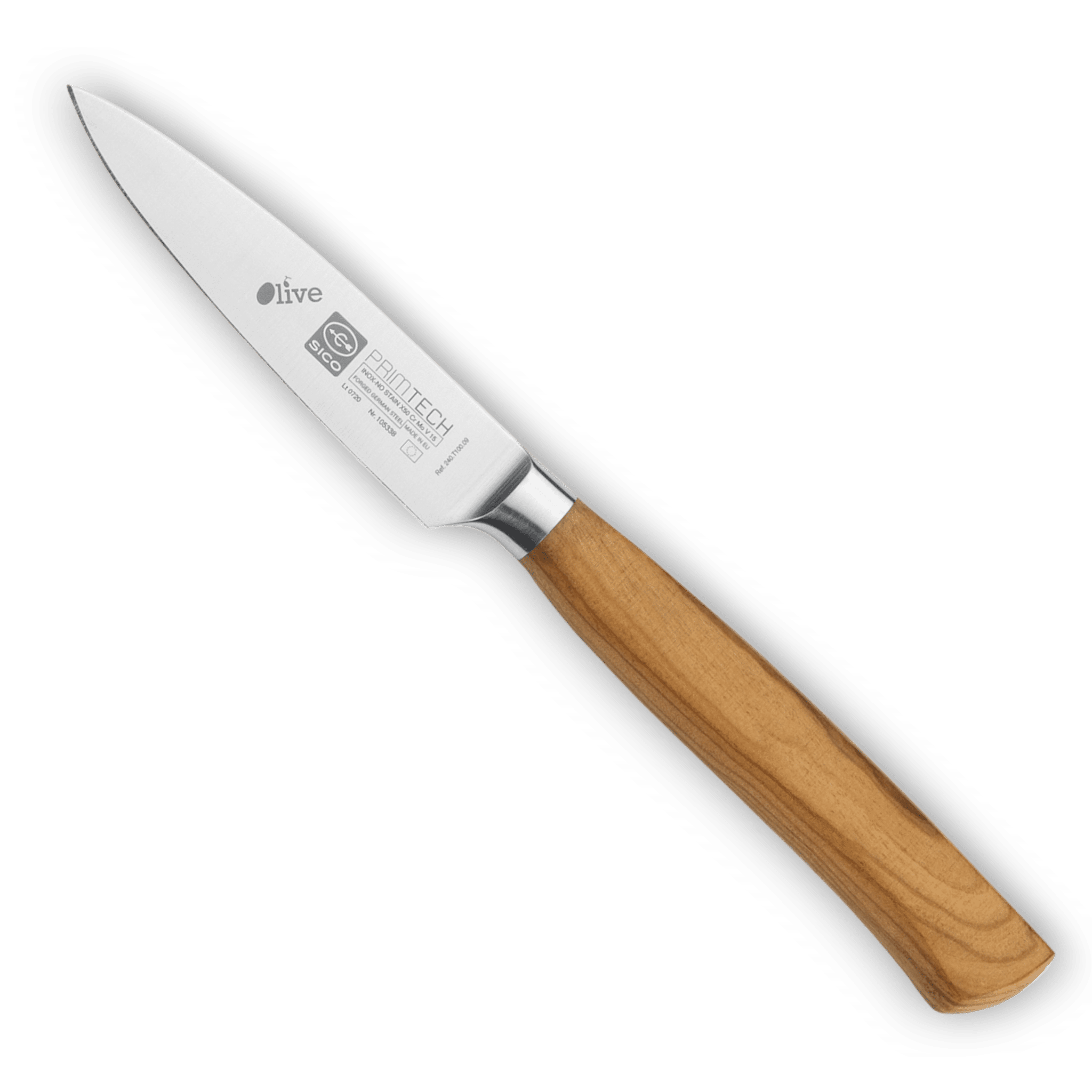 SICO Primtech Gemüsemesser mit Olivenholzgriff