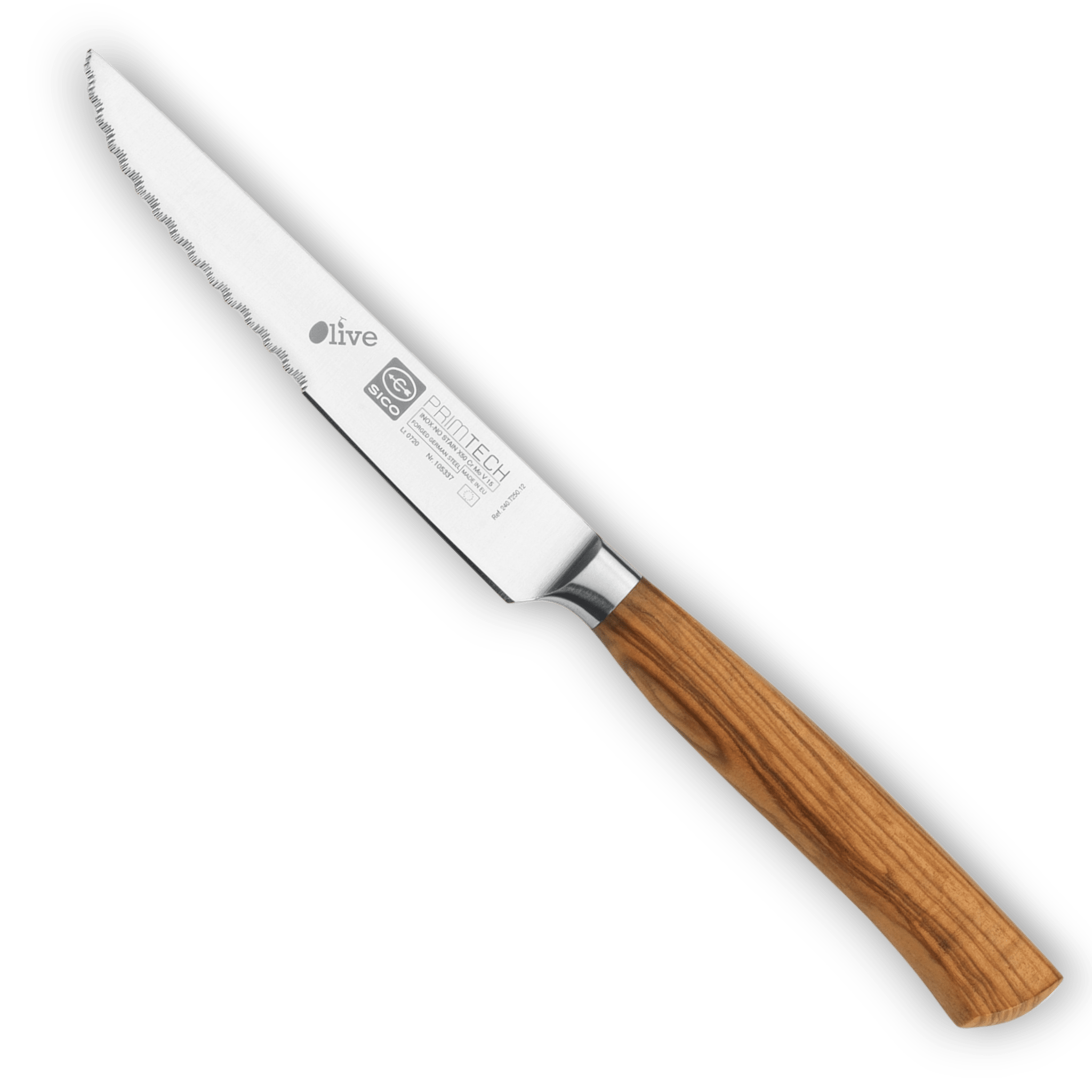 SICO Steakmesser mit Olivenholzgriff