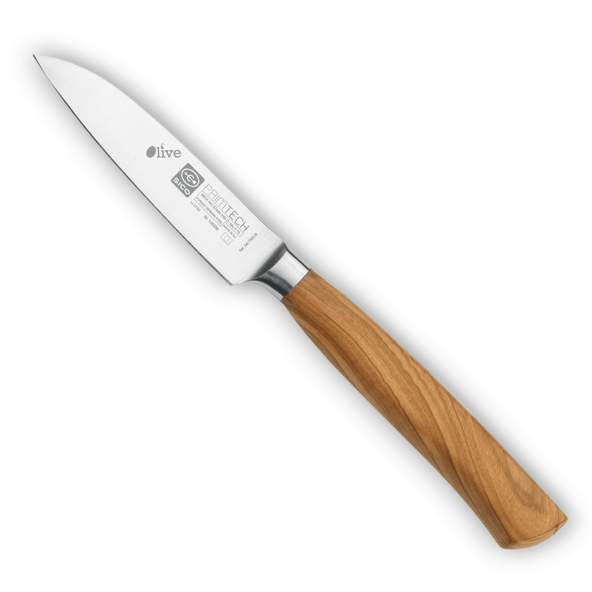 SICO Primtech Gemüsemesser mit Olivenholzgriff