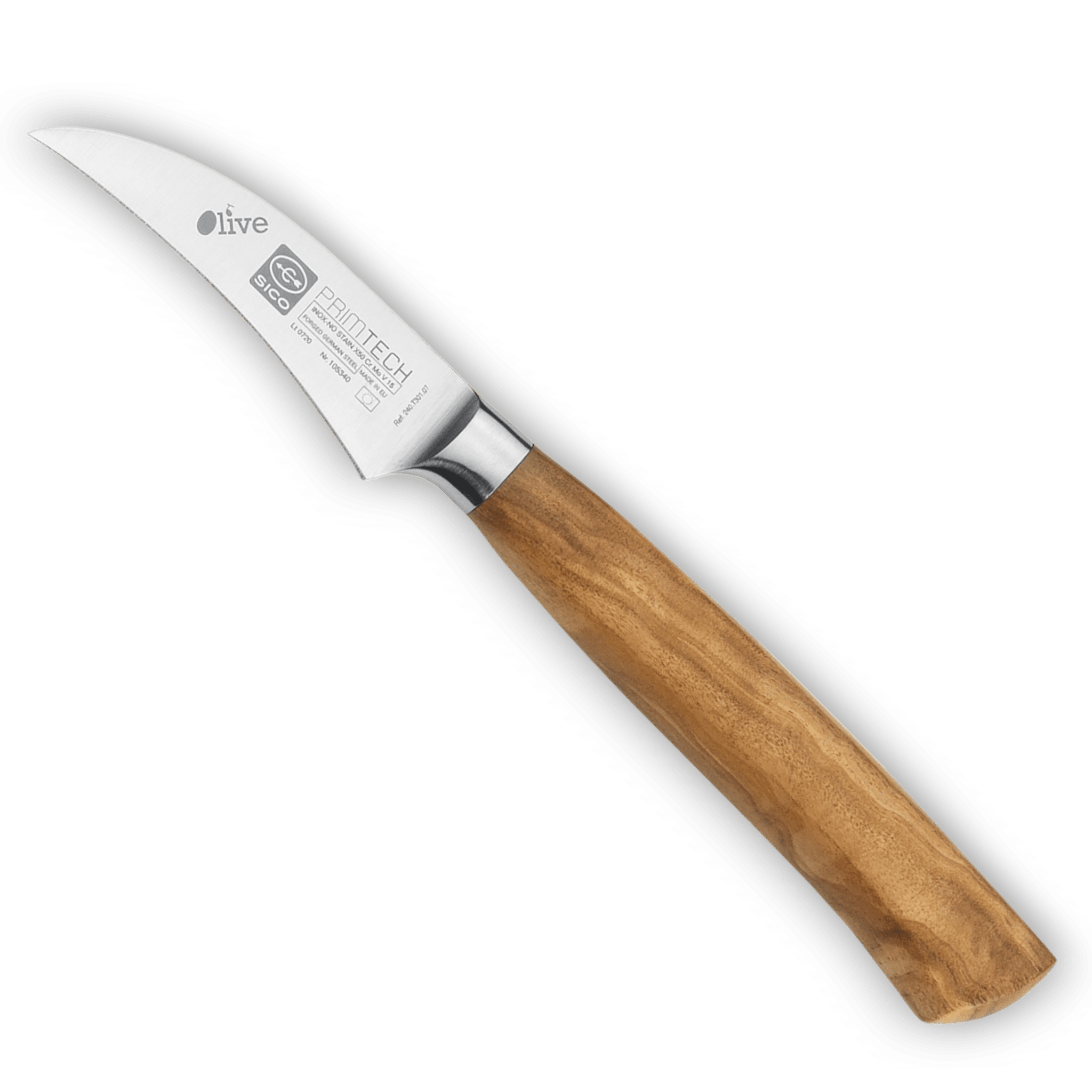 SICO Schälmesser mit Olivenholzgriff