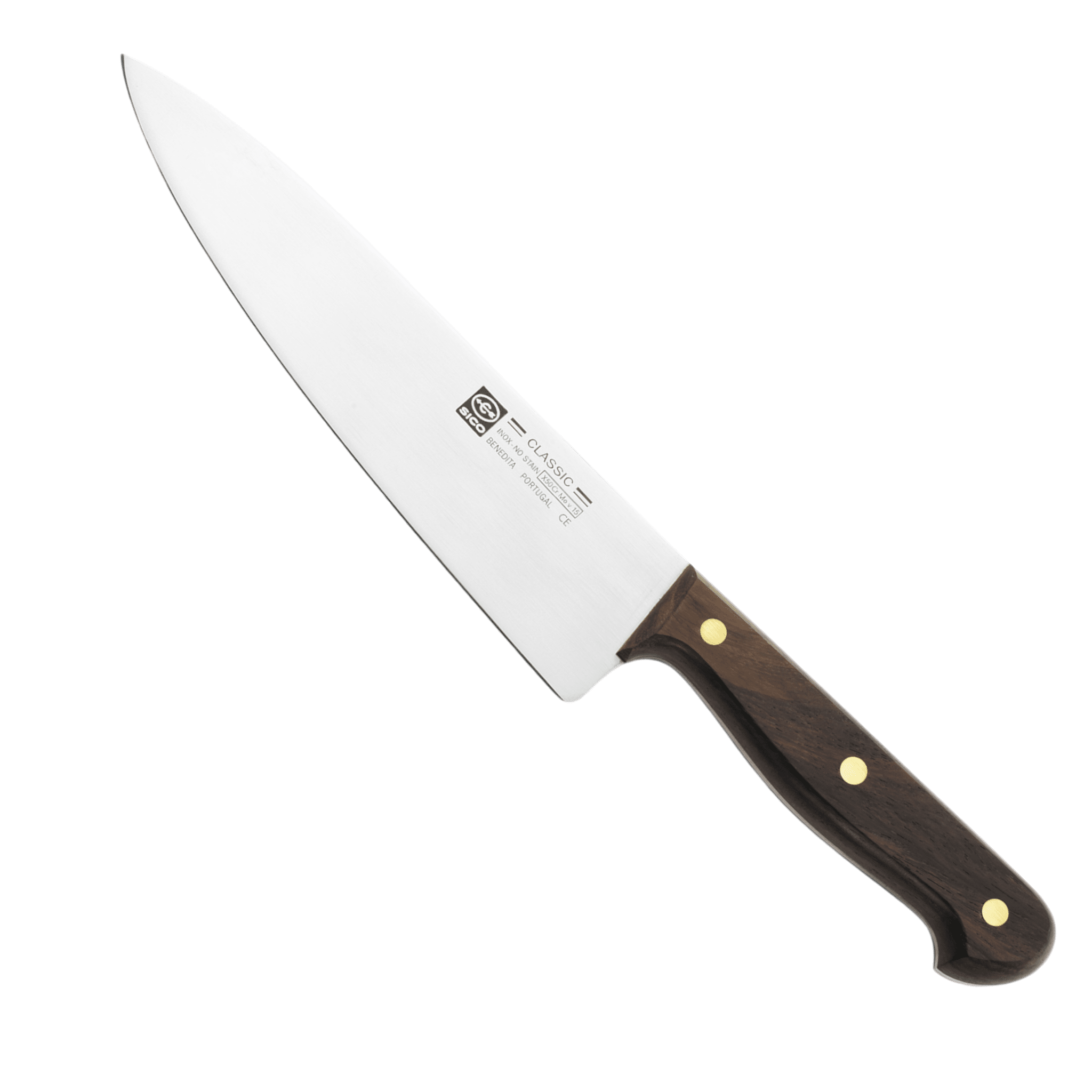 SICO Classic Kochmesser mit klassischem Holzgriff