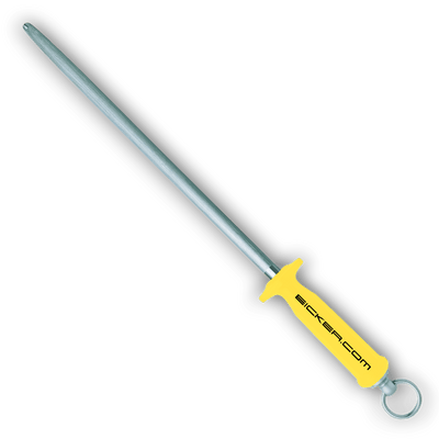 Runder Wetzstahl Normalzug 30 cm für gleichmäßiges Schärfen von Messern