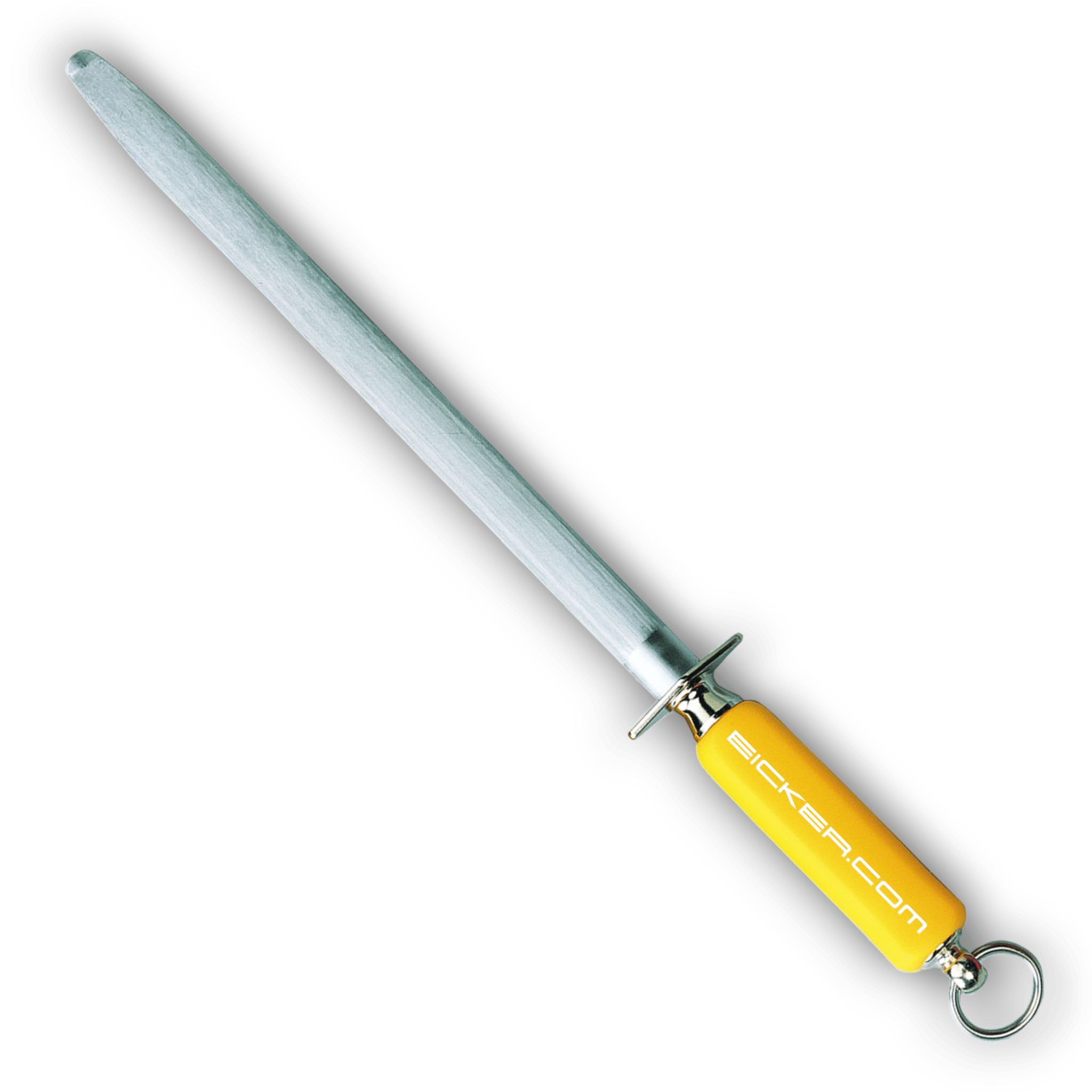 EICKER Wetzstahl Oval Normalzug 30 cm mit ergonomischem Griff
