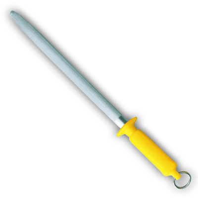 EICKER Wetzstahl Oval Normalzug 30 cm mit ergonomischem Griff