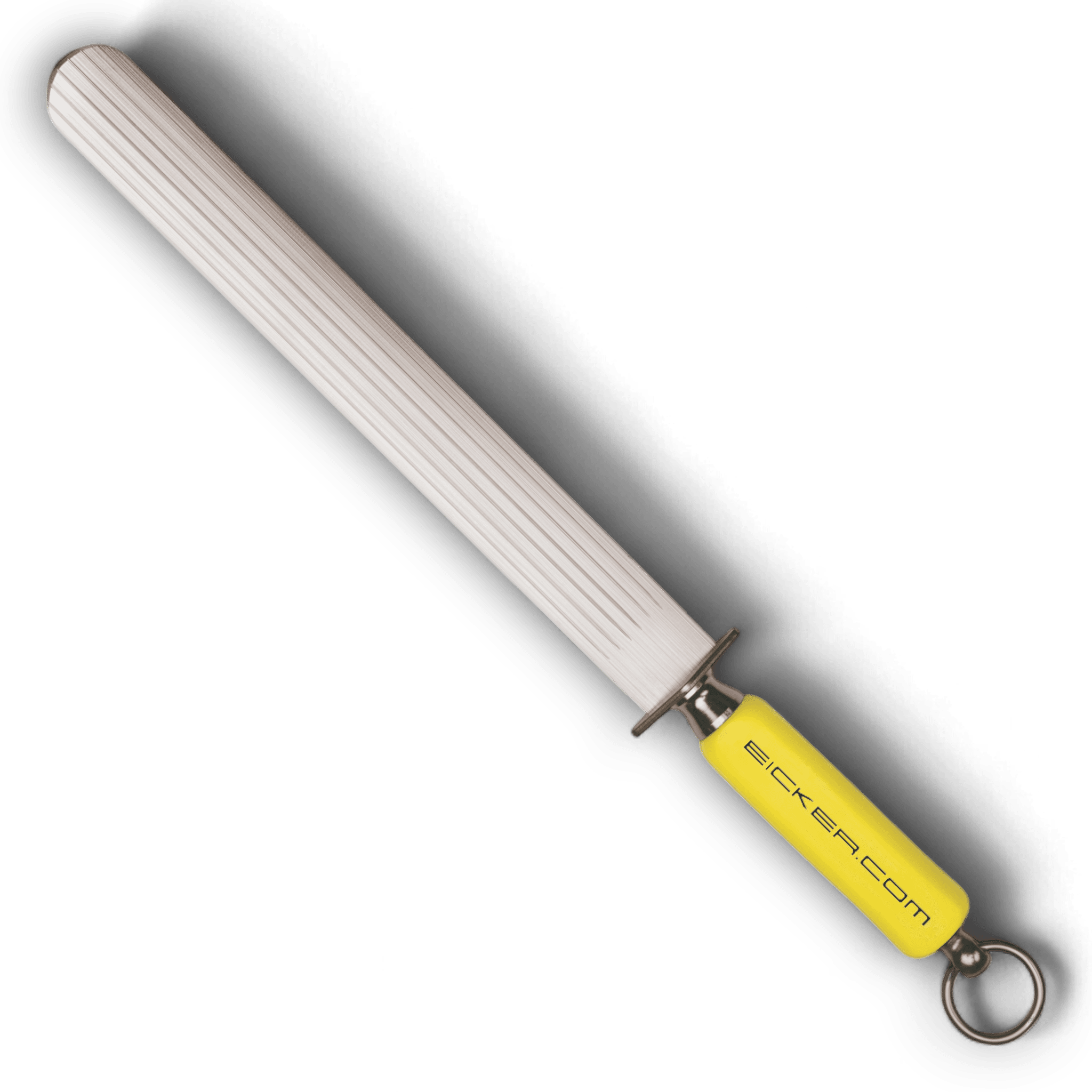 Wetzstahl Flach Normalzug mit Rillen für scharfe Messer