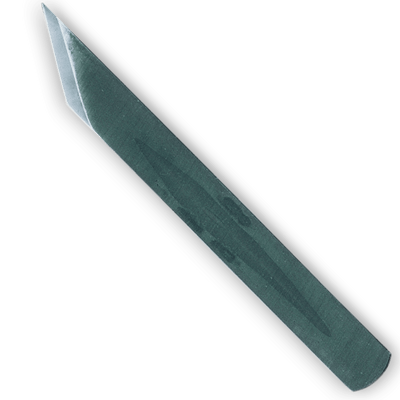 Austauschbare Industrieklinge im Sicherheitsgriff bei der Verpackungsbearbeitung