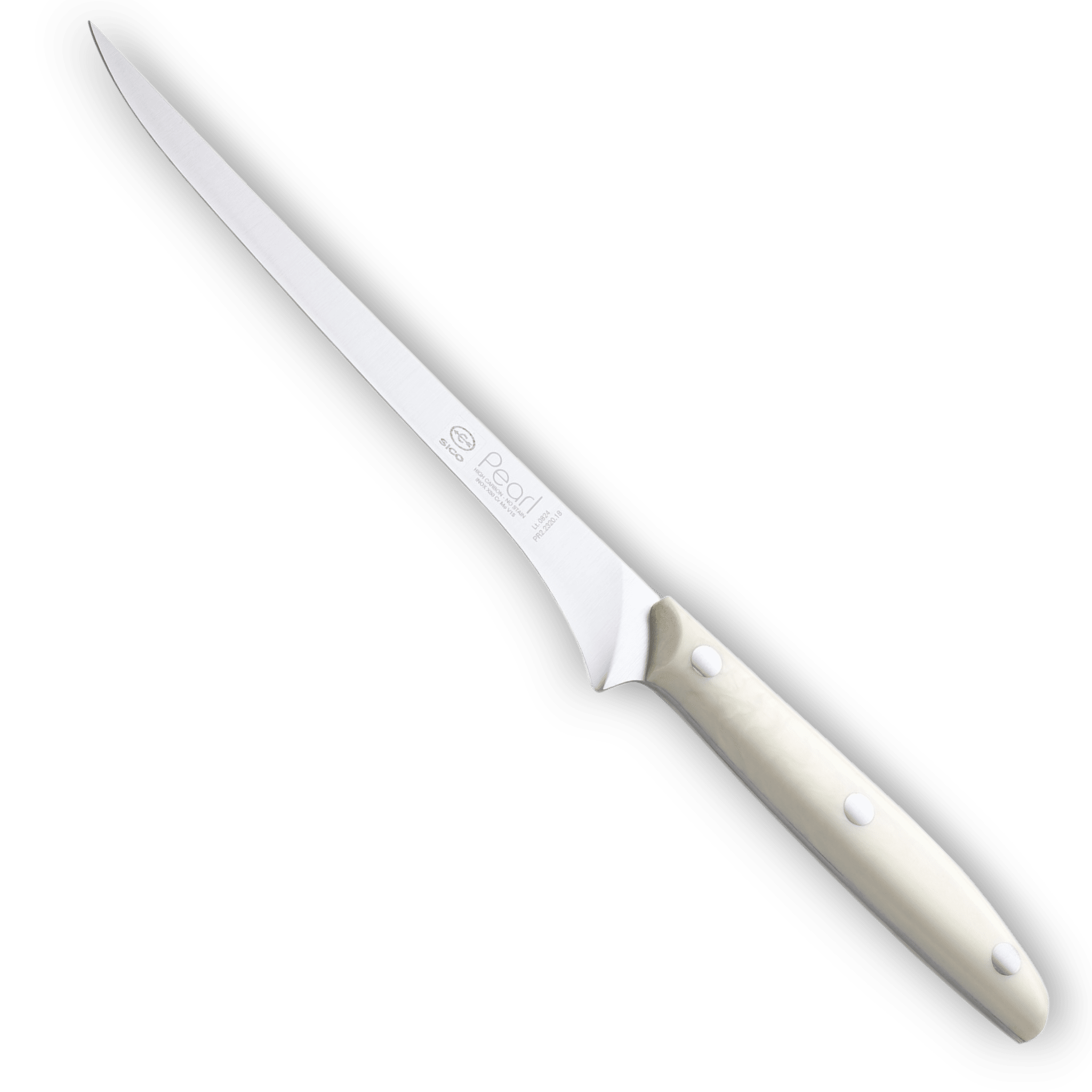 Filetiermesser mit Perlmuttgriff