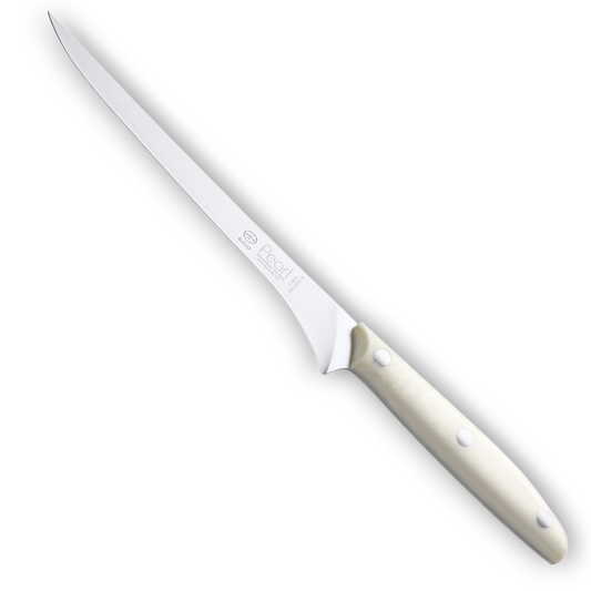 Filetiermesser mit Perlmuttgriff