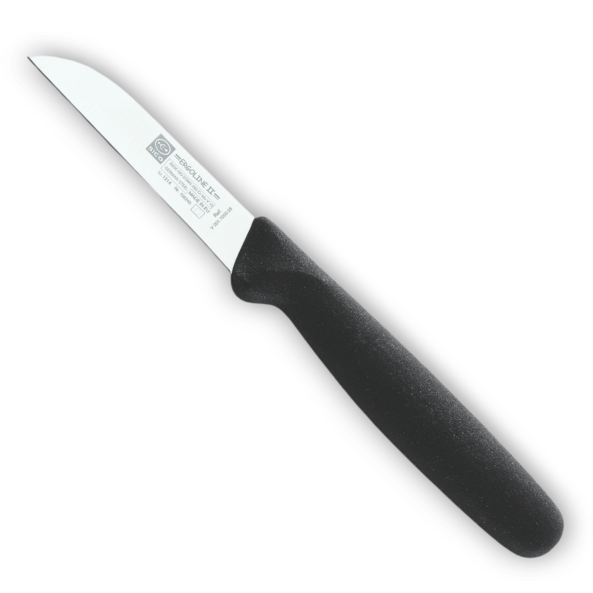 SICO ERGOLINE II Gemüsemesser mit kurzer Edelstahlklinge